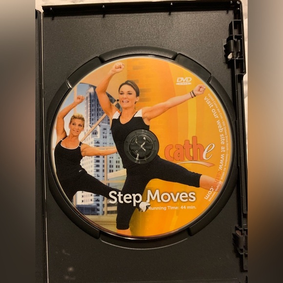 CATHE STEP MOVES DVD.  44 minute Advanced all-step workout. - Picture 3 of 3
